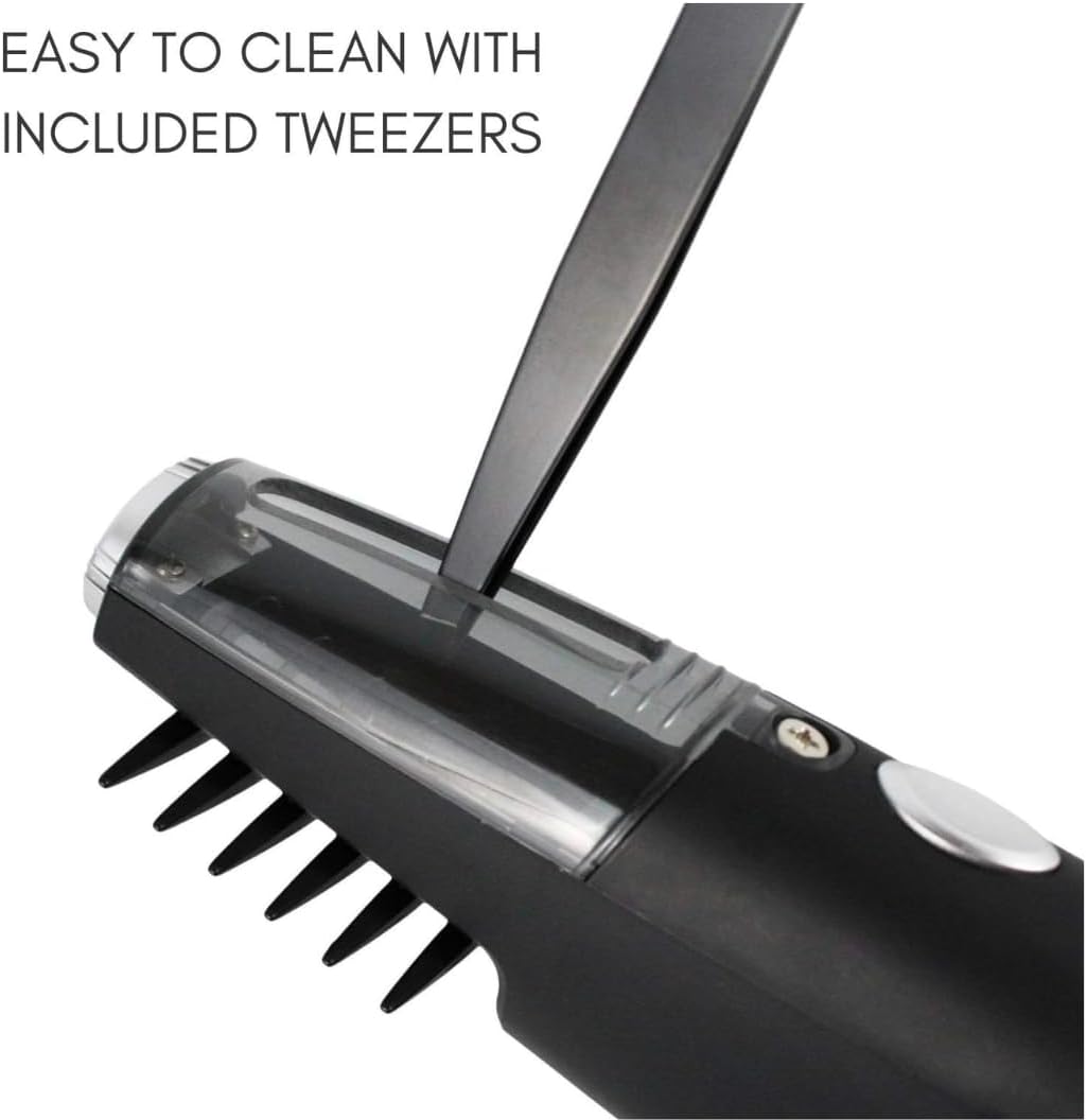 Pieptan electric de animale, Zola®, pentru descurcarea parului, cu buton, 21x5.5x2.5 cm, negru Pieptan electric de animale, Zola®, pentru descurcarea parului, cu buton, 21x5.5x2.5 cm, negru